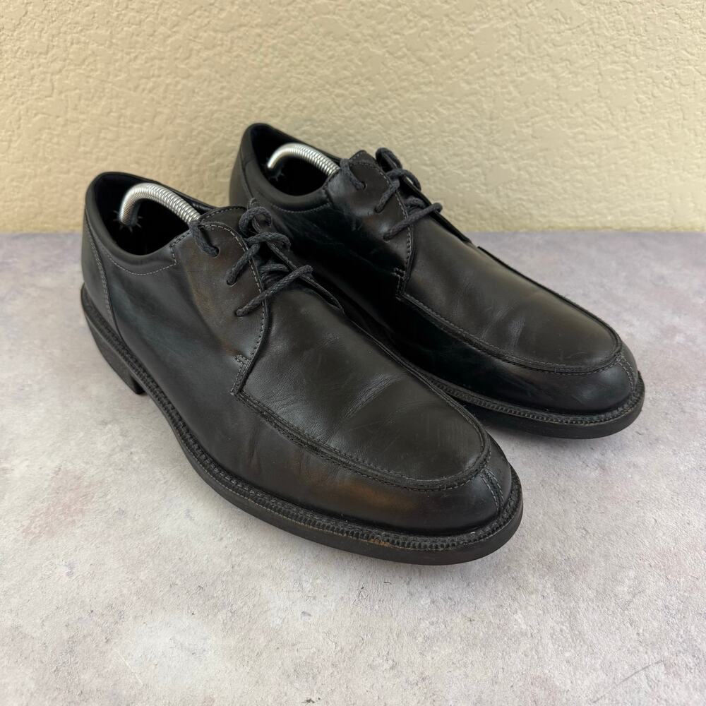 Ecco Shoes City Walker Mens 45 EU 11-11.5 US Black Leather Lace Up Oxford Derbys